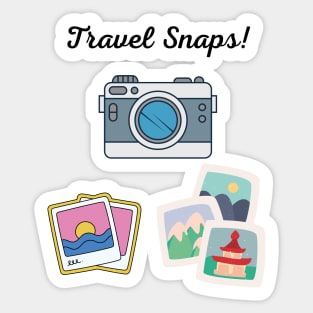 Vacation Photos Sticker